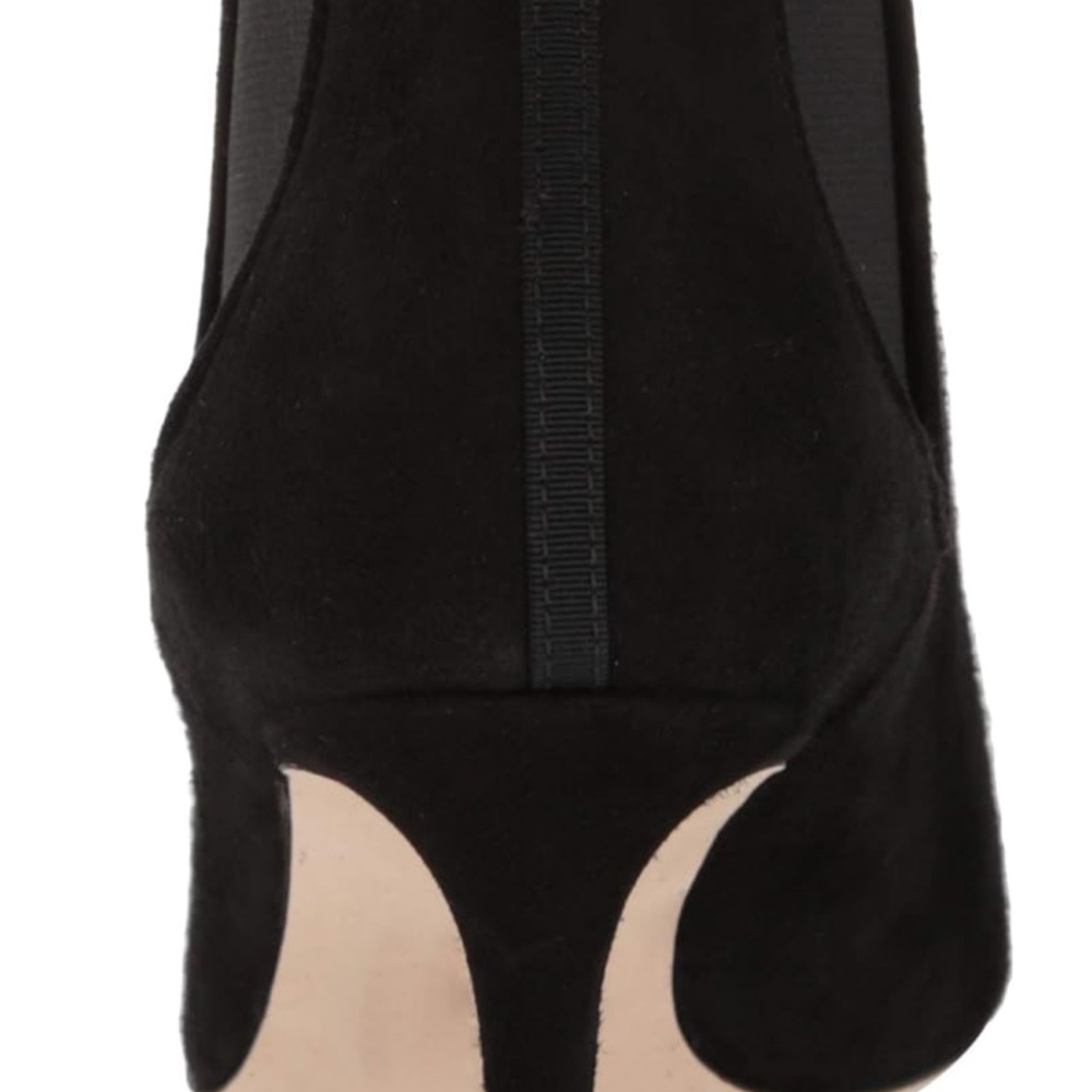 SJP by Sarah Jessica Parker Black Ankle Booties with Stiletto Heel